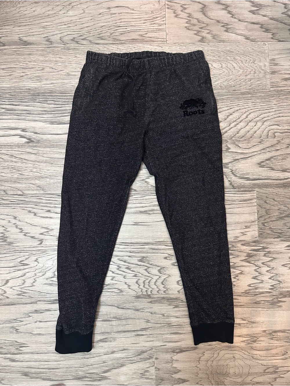 Roots Kids Dark Charcoal Heather Joggers
